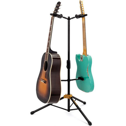 Hercules GS422B PLUS Auto Grip System (AGS) Double Guitar Stand (GS422B)