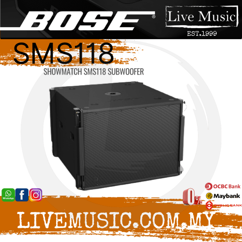 Bose SHOWMATCH SMS118 DELTAQ ARRAY SUBWOOFER ( SMS118 )
