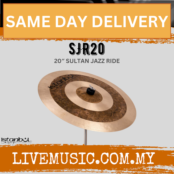 Istanbul Agop SJR20 20" Sultan Jazz Ride Cymbal (SJR 20/SJR-20)
