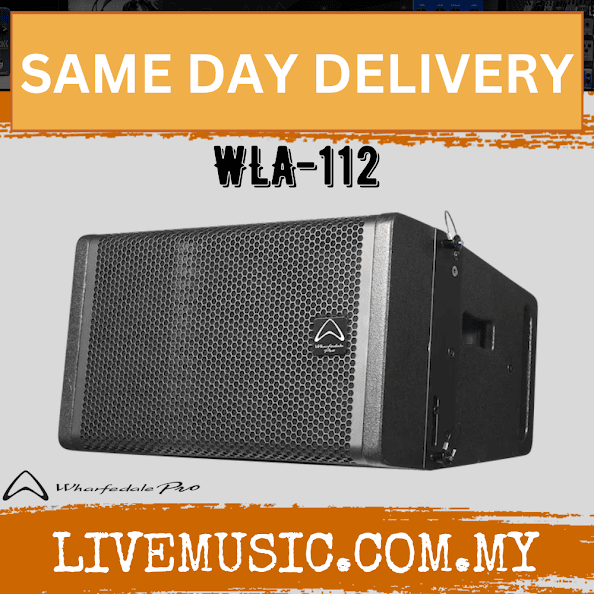 Wharfedale Pro WLA-112 12"  Passive Hybrid Curvature Element Speaker (WLA112 WLA 112)