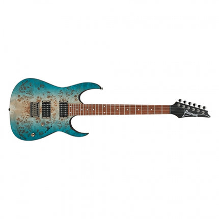 Ibanez Standard RG421PB Solid Body Electric Guitar - Caribbean Shoreline Flat (RG421/RG421PB-CHF)