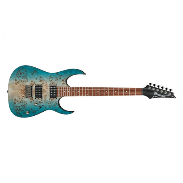 Ibanez Standard RG421PB Solid Body Electric Guitar - Caribbean Shoreline Flat (RG421/RG421PB-CHF)