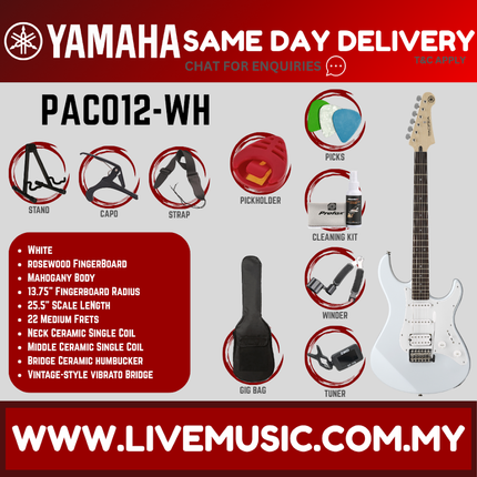 Yamaha PAC012 Pacifica Electric Guitar w/Accessories - ( PAC 012 / PAC-012 )