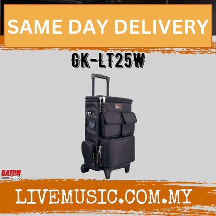 Gator GK-LT25W Laptop and MIDI Controller Backpack (GKLT25W/GK LT25W)