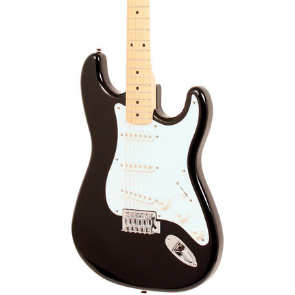 Squier Affinity Series Stratocaster Electric Guitar, Maple Fretboard - Black