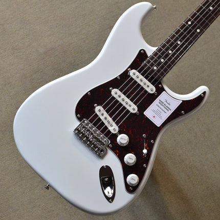 Fender Japan Traditional II 60s Stratocaster Electric Guitar, Roasted Maple Neck / Rosewood Fretboard - Olympic White