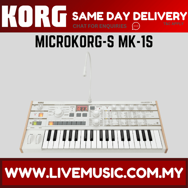 Korg microKORG S -  Synthesizer/Vocoder (microKORG-S)(microKORG MK-1S)(microKORG S MK1)