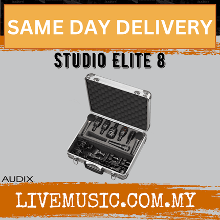 Audix Studio Elite 8 8-piece Drum Microphone Kit ( STE-8 / STE 8 / StudioElite8 )