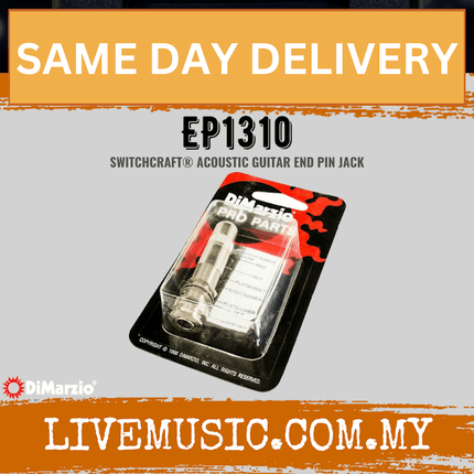 DiMarzio EP1310 Acoustic End Pin Jack (EP-1310/EP 1310)
