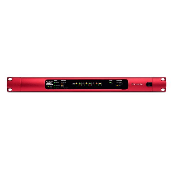 Focusrite Rednet A8R 8-in/8-out Ethernet Audio Network Interface with Power Supply Redundancy