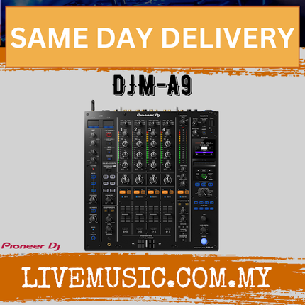 Pioneer DJ DJM-A9 4-channel DJ Mixer With FZDJMA9BL Case ( DJM A9 / DJMA9 )