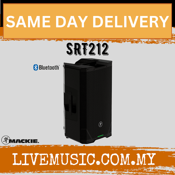 Mackie SRT212 12-inch 1600-watt Professional Powered Loudspeaker (SRT 212/SRT-212)