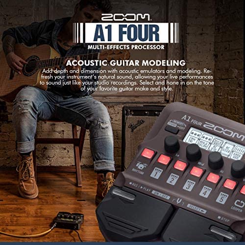 Zoom A1 Four Acoustic Instrument Multi-Effect Processor ( A1Four / A1-Four )