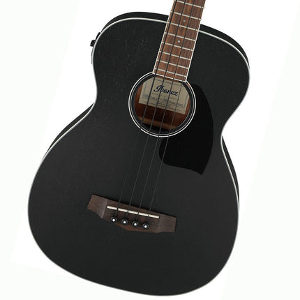 Ibanez PCBE14MH-WK Acoustic-Electric Bass Guitar - Weathered Black ( PCBE14MH WK / PCBE14MHWK )