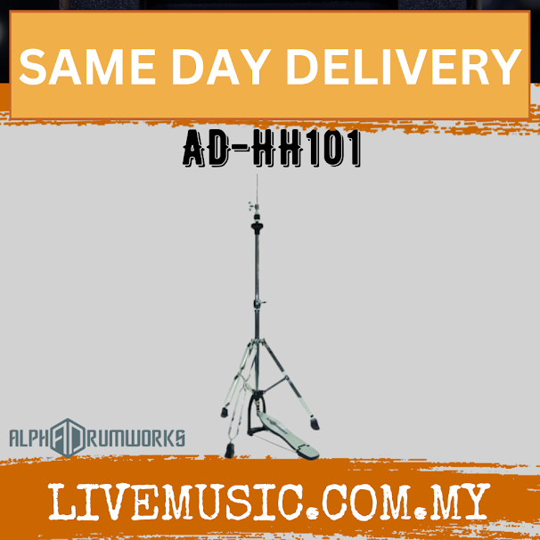 Alpha Drumworks AD-HH101 Hi-Hat Stand ( ADHH101 AD HH101 )