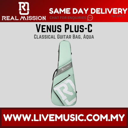 Real Mission Venus Plus-C Classical Guitar Bag ( VENUSPLUSC VENUS-PLUS VENUS+ )