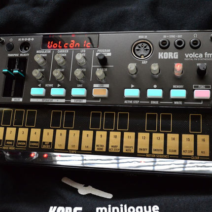 Korg Volca-FM Synthesizer Module With Sequencer Midi Controller (VolcaFM/Volca FM)