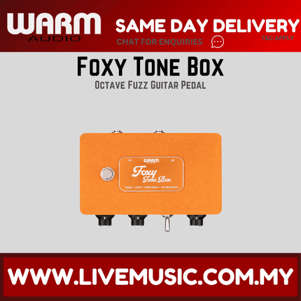 Warm Audio WA-FTB Foxy Tone Box Octave Fuzz Pedal — ( WA-FTB WAFTB )