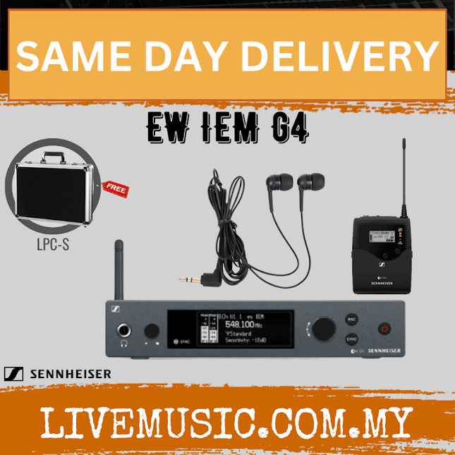 Sennheiser EW IEM G4 Wireless In-Ear Monitoring System ( EW-IEM-G4 )