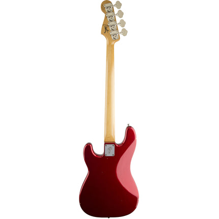 Fender Artist Nate Mendel Precision Bass, Rosewood Neck with Gig Bag - Candy Apple Red