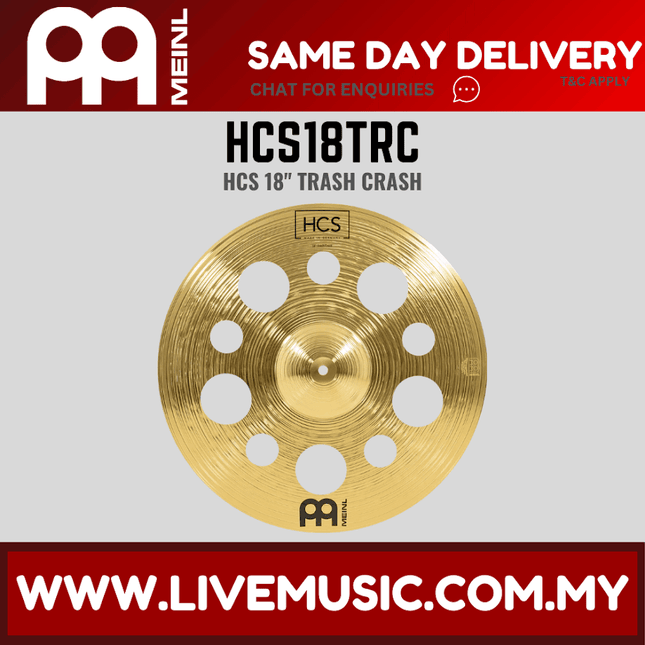 Meinl HCS18TRC 18" HCS Trash Crash Cymbal