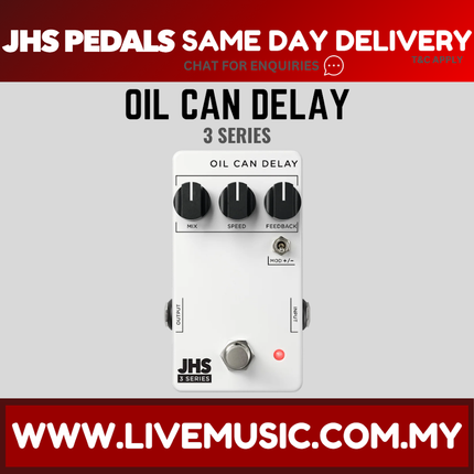JHS 3 Series Oil Can Delay Pedal