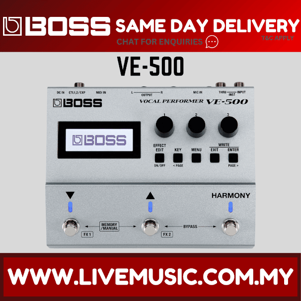 Boss VE-500 Vocal Performer (VE500)