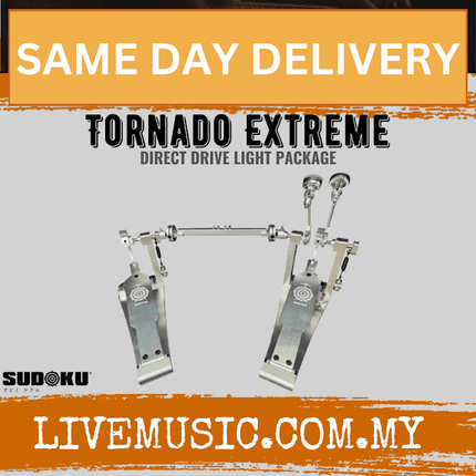 Sudoku Tornado Extreme Double Drum Pedal Direct Drive