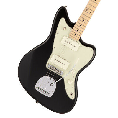 Fender Japan Hybrid II Jazzmaster Electric Guitar, Maple Fretboard with Gig Bag - Black