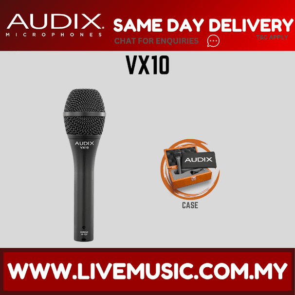 Audix VX10 - Handheld Cardioid Condenser Microphone ( VX-10 / VX 10 )