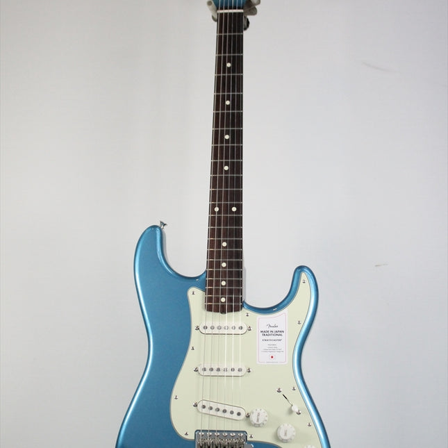 Fender Japan Traditional II 60s Stratocaster Electric Guitar, Roasted Maple Neck / Rosewood Fretboard - Lake Placid Blue