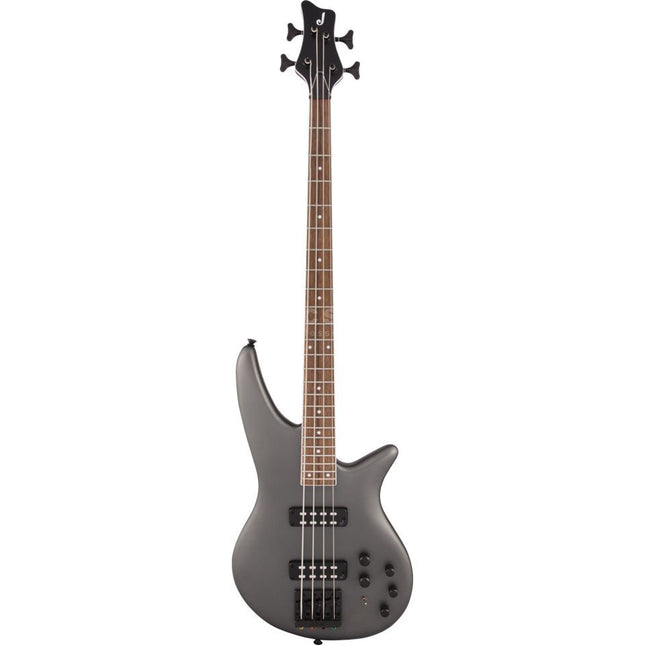 Jackson X Series Spectra SBX IV 4-String Bass Guitar, Laurel Fretboard - Satin Graphite