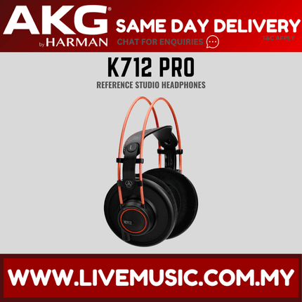 AKG K712 Pro Open-back Mastering and Reference Headphones (K-712 / K 712)