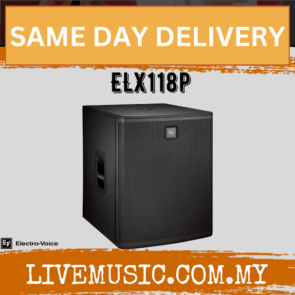 EV Electro-Voice ELX118P 700W 18" Powered Subwoofer ( ELX-118P / ELX 118P )