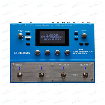 Boss SY-300 Advanced Guitar Synth Pedal with Adapter (SY300)