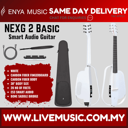 ENYA NEXG 2 Basic Carbon Fiber Guitar With Accessories - ( NEX G2 / NEX-G2 )