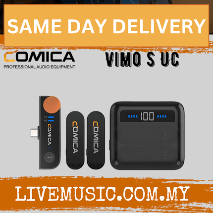 Comica Audio Vimo S UC 2.4G Dual-channel Mini  Wireless Microphone (VIMO S-UC)