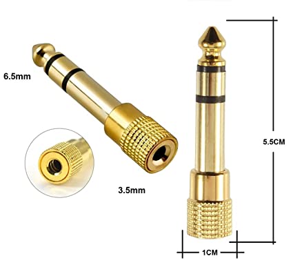 Kadenza Audio Adapter/Jack 3.5MM TO 1/4INCH - SMALL TO BIG ( LMC )