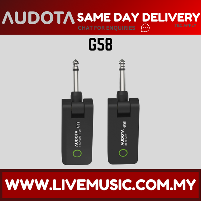 Audota G58 5.8GHz Wireless Instrument System ( G58 G 58 )