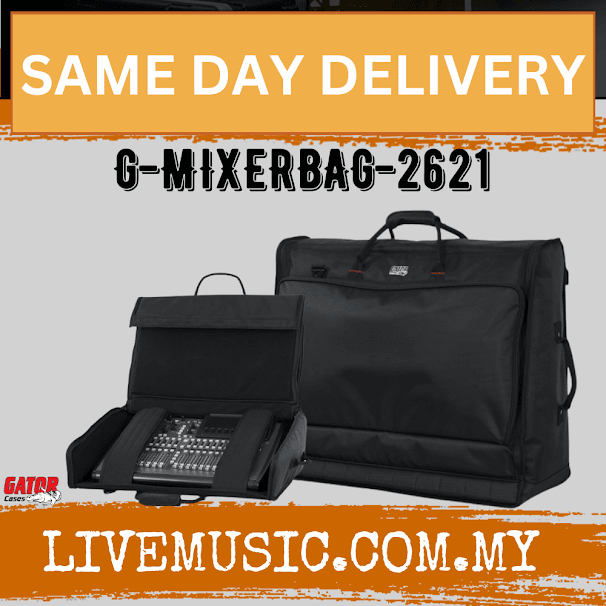 Gator G-MIXERBAG-2621 Padded Bag for Behringer X32 Compact and Similar-sized Mixers (GMixer2621)