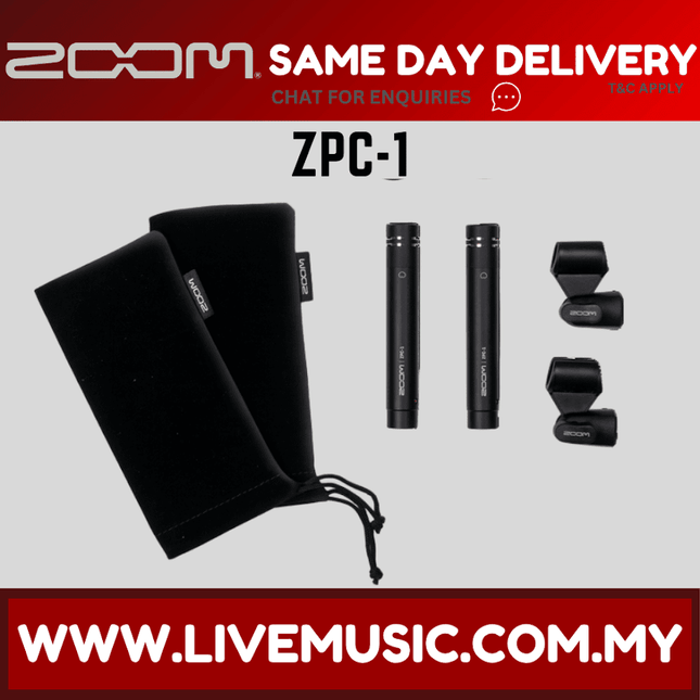 ZOOM ZPC-1 PENCIL CONDENSER MICROPHONE ( ZPC1 / ZPC 1 )