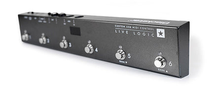 BLACKSTAR Live Logic 6-button MIDI Footcontroller (LIVELOGIC/LIVE-LOGIC)