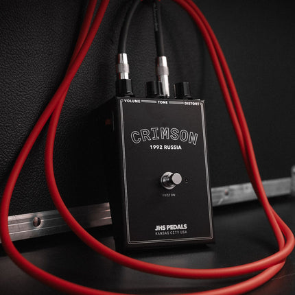 JHS Legends of Fuzz Series Crimson Guitar Effects Pedal