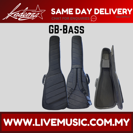 Kadenza GB-BASS Series Padding 25mm Gig Bag for Electric Guitar Bass - ( GBBASS GB BASS KDZ )