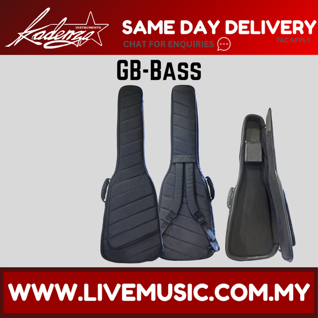 Kadenza GB-BASS Series Padding 25mm Gig Bag for Electric Guitar Bass - ( GBBASS GB BASS KDZ )