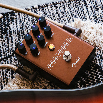 Fender Smolder Acoustic Overdrive Guitar Effects Pedal