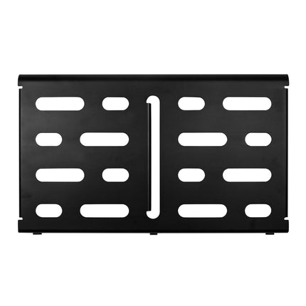 MONO Pedalboard Medium, Black + Tour Accessory Case 2.0 - Black (PFX-PB-M-BLK-BDL)