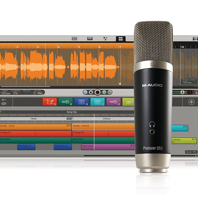 M-Audio VocalStudio 16-bit recording USB Microphone (Vocal Studio)