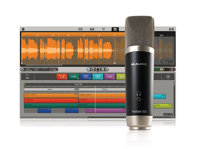 M-Audio VocalStudio 16-bit recording USB Microphone (Vocal Studio)