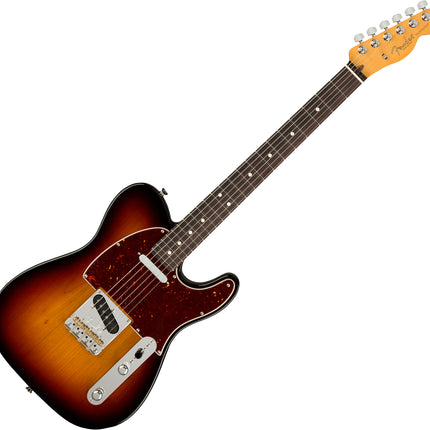 Fender American Professional II Telecaster Electric Guitar, Rosewood Fretboard - 3-Tone Sunburst